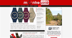 Desktop Screenshot of montrezine.com